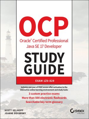 cover image of OCP Oracle Certified Professional Java SE 17 Developer Study Guide